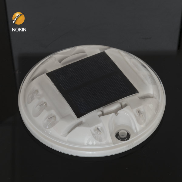 White Solar Cat Eyes Supplier Synchronized Road Stud